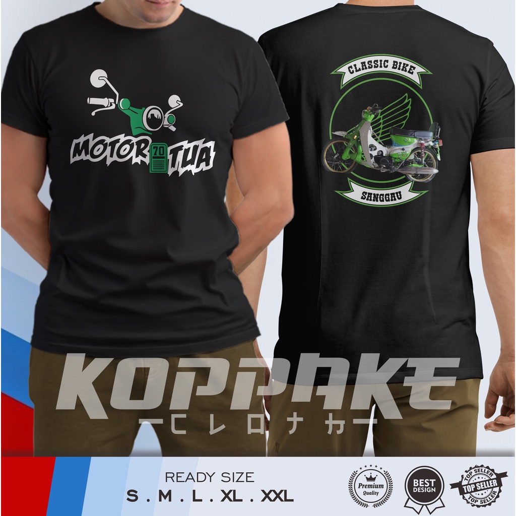 Kaos Motor Tua CB70 Kaos Otomotif