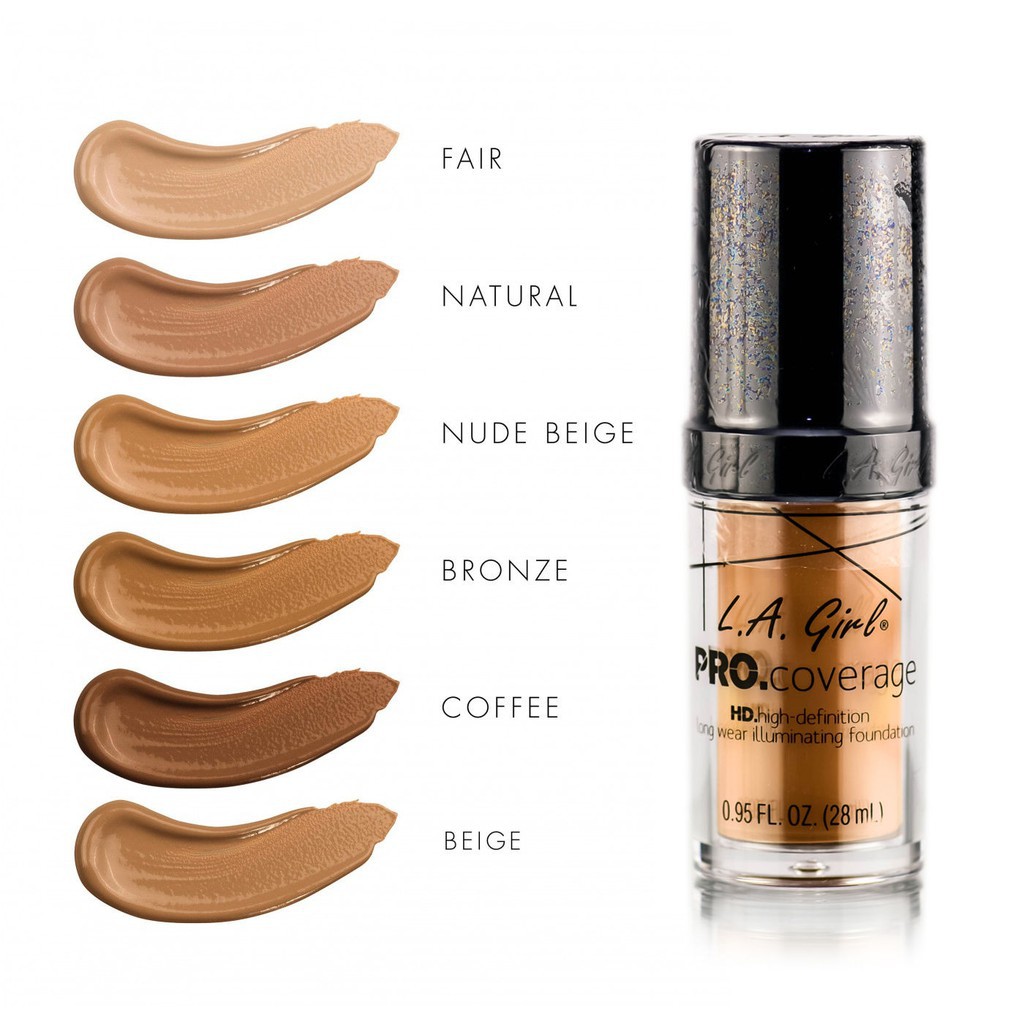 LA Girl Pro Coverage Foundation