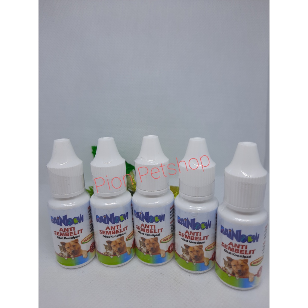 Rainbow Obat Anti Sembelit 10ml untuk anjing dan kucing