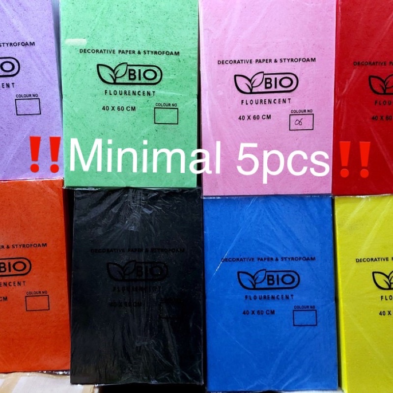 STYROFOAM WARNA / GABUS STYROFOAM LEMBARAN