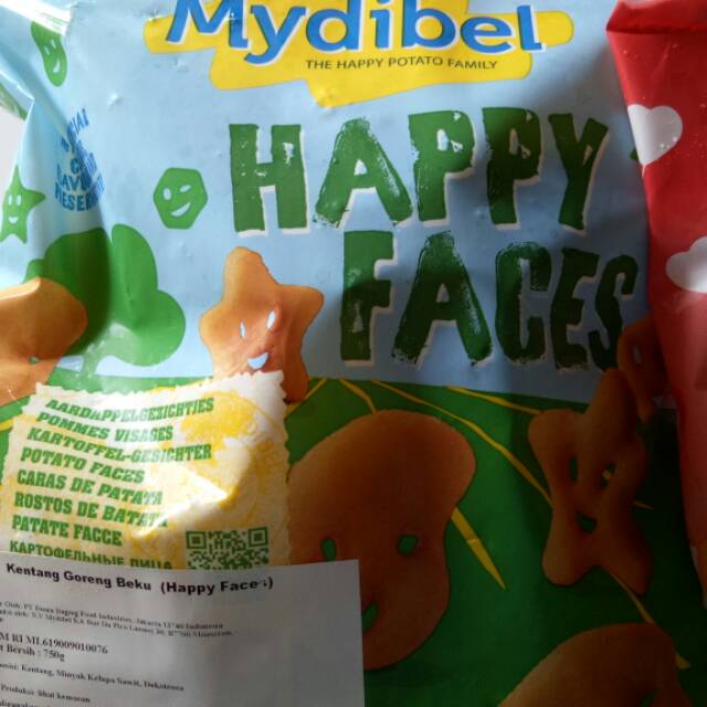 

Mydibel caracter happy face
