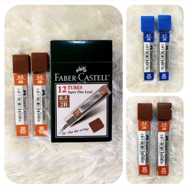 

Refill/Isi Pensil 0,5/0,7Faber Castle