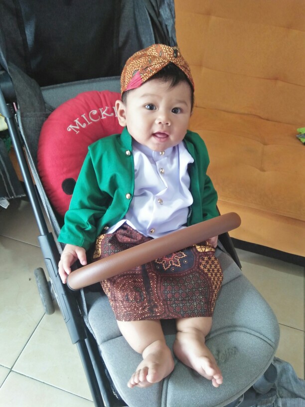 Beskap Ovj Hijau Botol Beskap Anak Beskap Drill Ready Stok