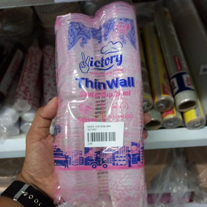 Cup sauce 25 ml merk victory