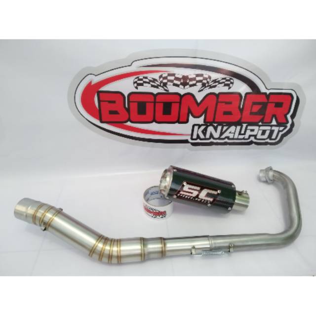 Knalpot Racing VIXION - CB150R - CBR150R SC Project full system