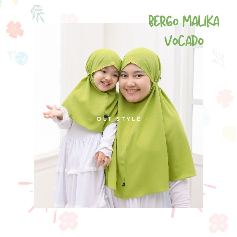 Ollet Bergo Malika part 1 /jilbab anak / bergo anak murah