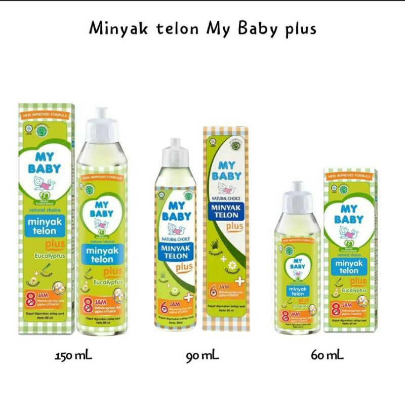 my baby / mybaby /my baby minyak telon / my baby 150ML