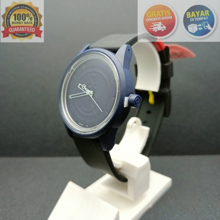 COD Q&Q QnQ QQ Smile Solar Full Black Hitam RP00J002Y Custom Original GARANSI KEREN KADO READY STOCK