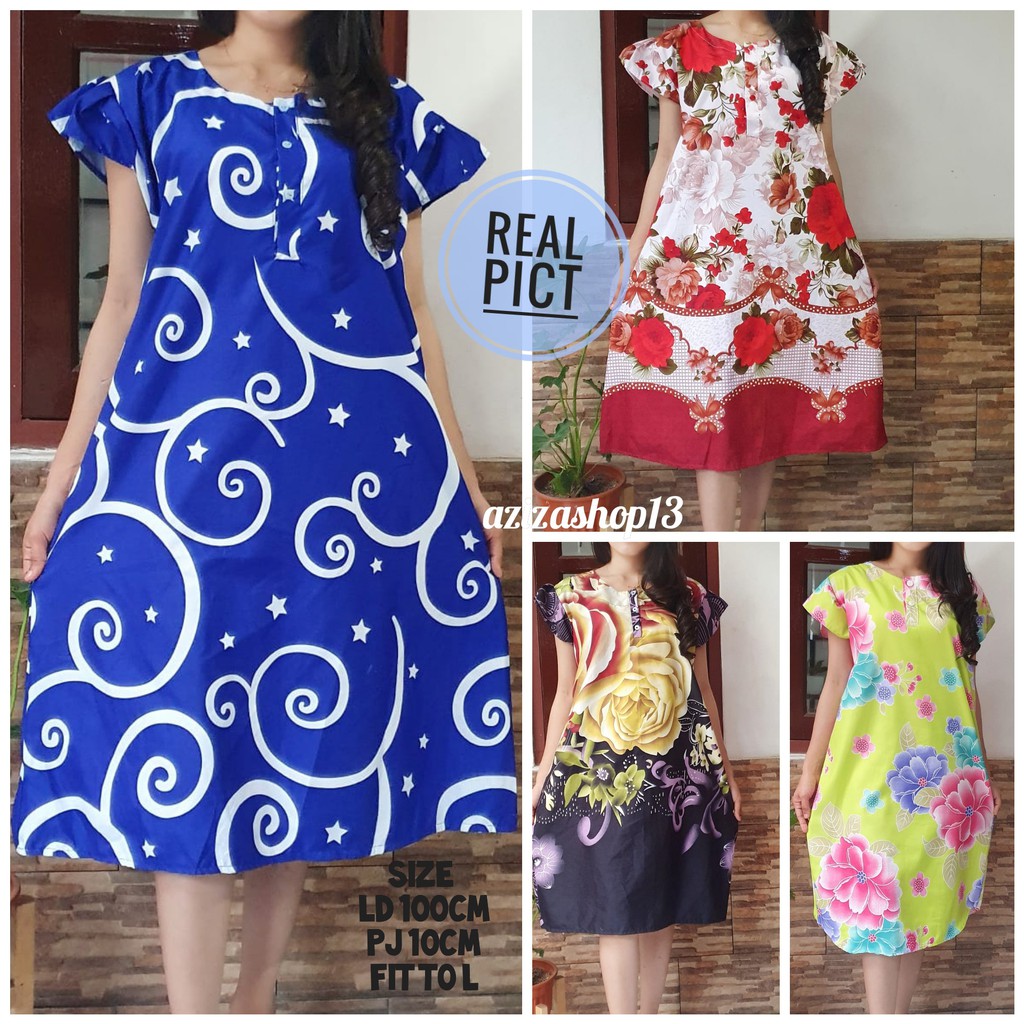 DASTER KARAKTER MURAH / DASTER MURAH / DASTER KATUN / BAJU TIDUR KARAKTER LUCU