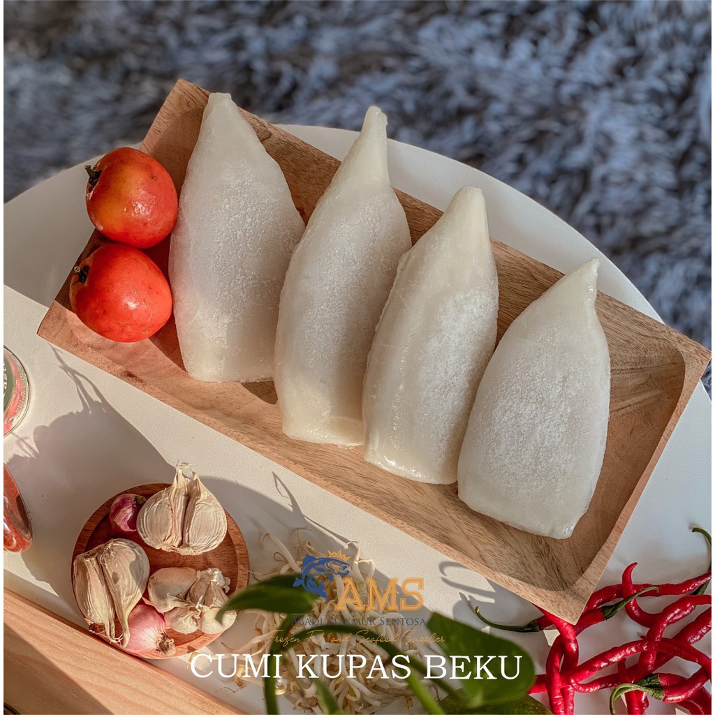 

Cumi kupas beku premium 1kg
