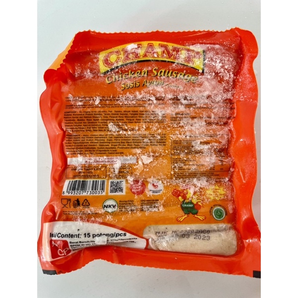 

SOSIS AYAM CHAMP isi 15