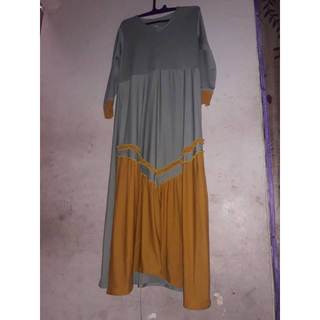 Gamis jersey rempel