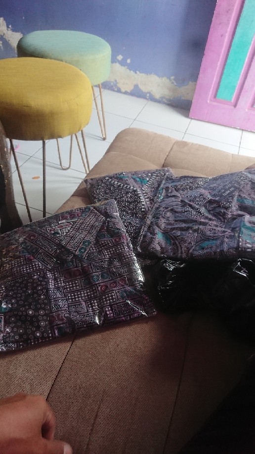 Kemeja Batik Slimfit Kemeja Batik Lengan Panjang Size M L Xl