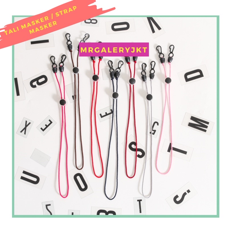 Kalung Masker 2in1 Tali Masker Hijab Strap Mask