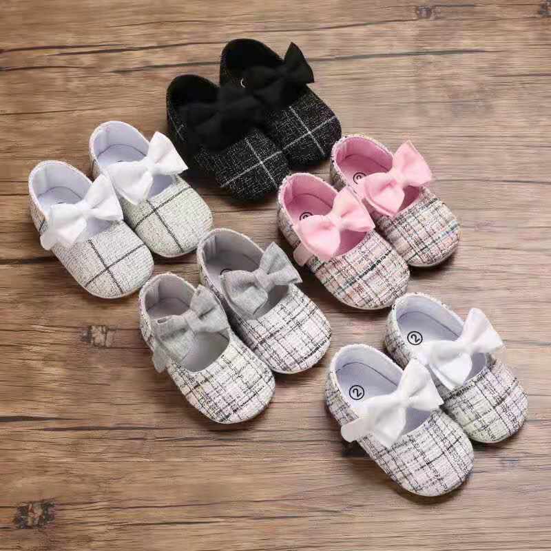 HappyOliver C673 KAYLEEN RIBBON Sepatu prewalker bayi dan anak perempuan newborn 0-18 bulan