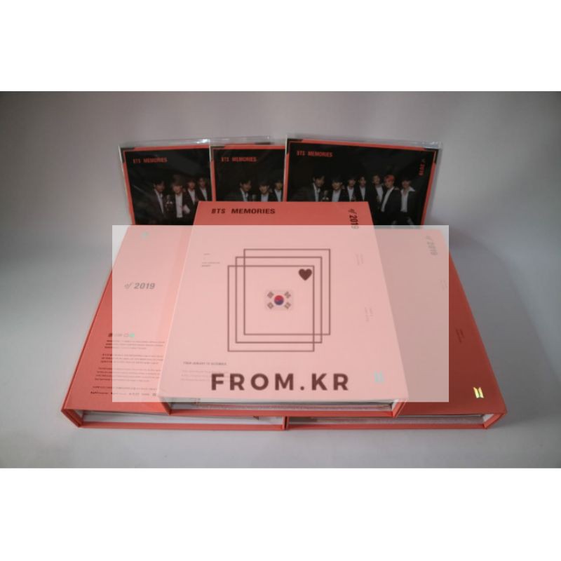 READY STOCK Sharing BTS Memories 2019