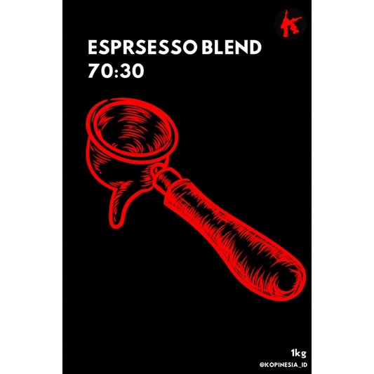 

ESPRESSO BLEND 70(arabika):30(robusta) KEMASAN 1kg