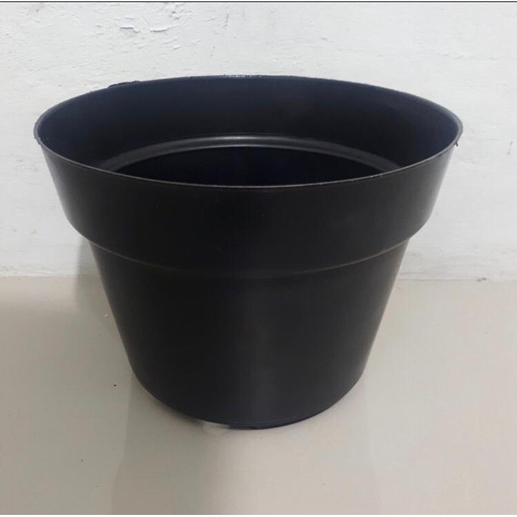 Pot Bunga Murah/Pot Tanaman / Pot plastik hitam uk  20cm