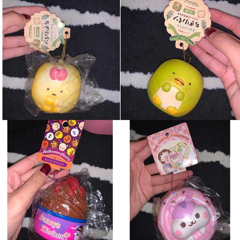 SALE SQUISHY TAG LICENSED PRELOVED ( Sammy, Poli,Dll)