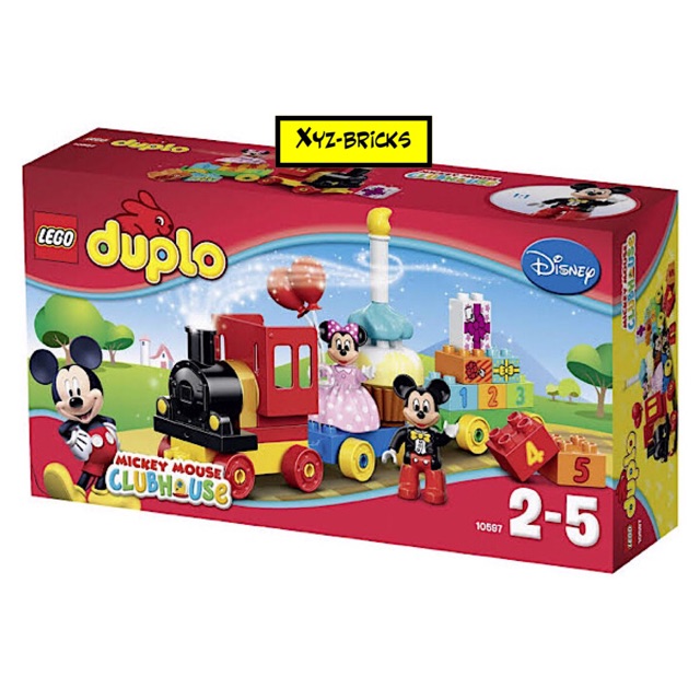 lego 10597 duplo mickey & minnie birthday parade