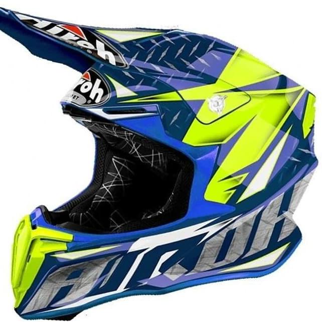 AIROH Twist Iron Helm Cross