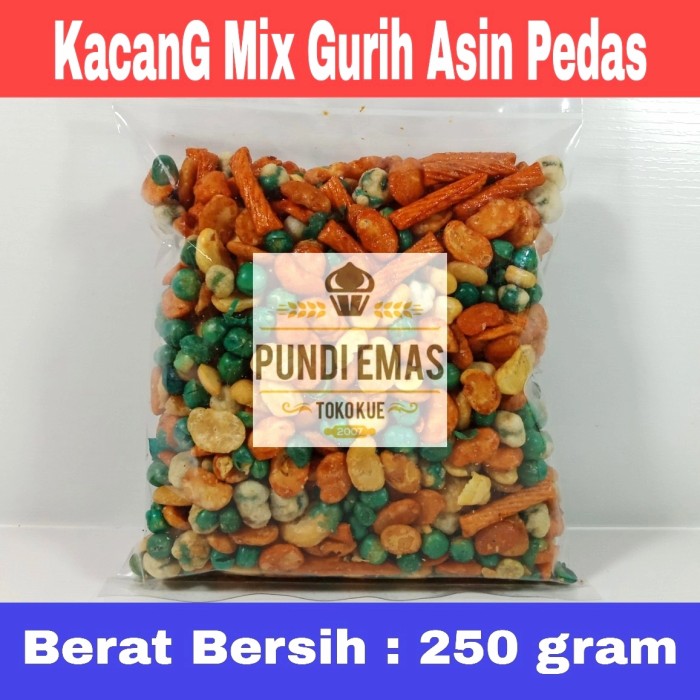 Kacang Mix / Kacang Campur Kiloan 250 Gram