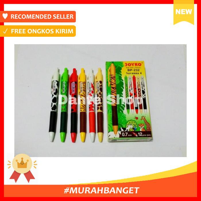 

Pulpen - Joyko Bp 232 Savanna 4 ( Per Lusin ) - Alat Tulis