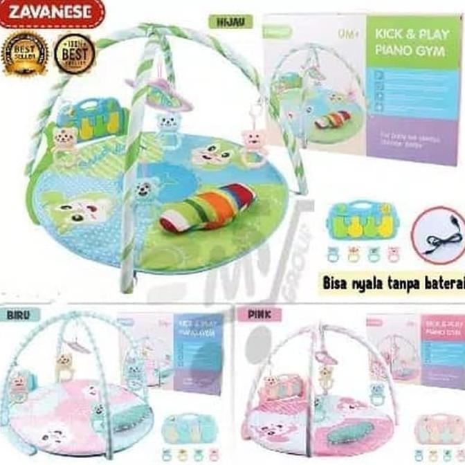 Baby Gym Piano Murah| Baby Play Gym Piano Bulat |Baby Gym Piano Circle - Termurah 