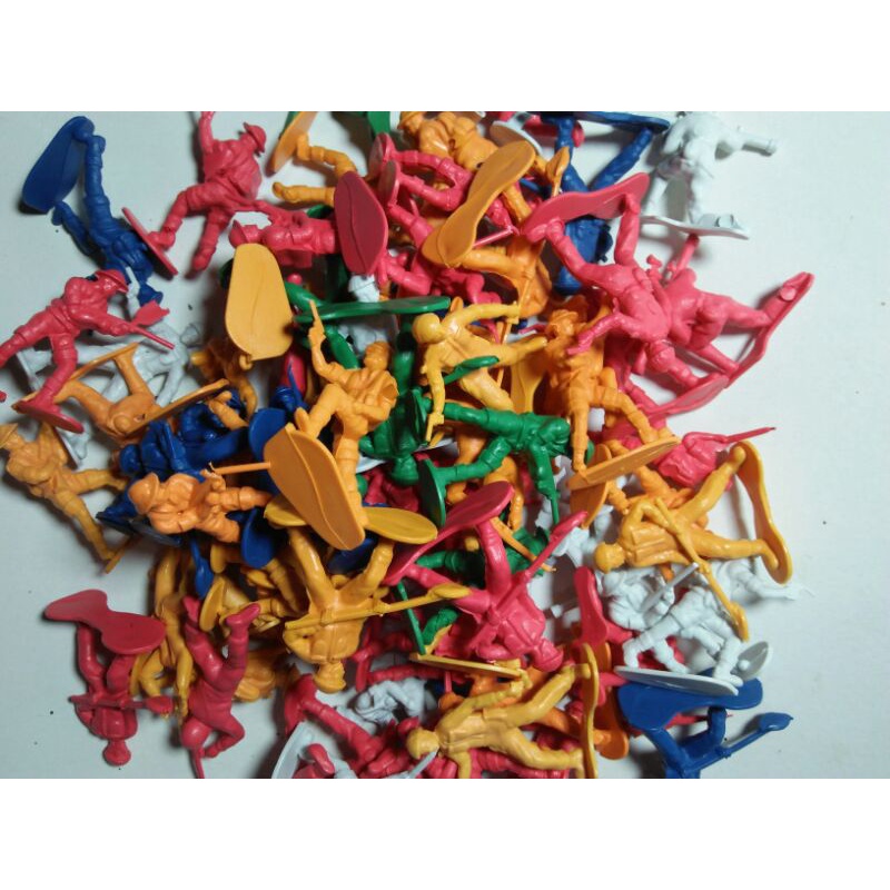 mainan jadul edukasi tentara tentaraan