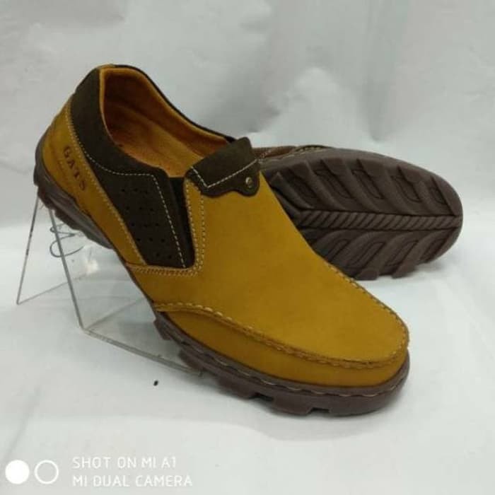 sepatu kulit gats to 2205 tan.gats ori by gats