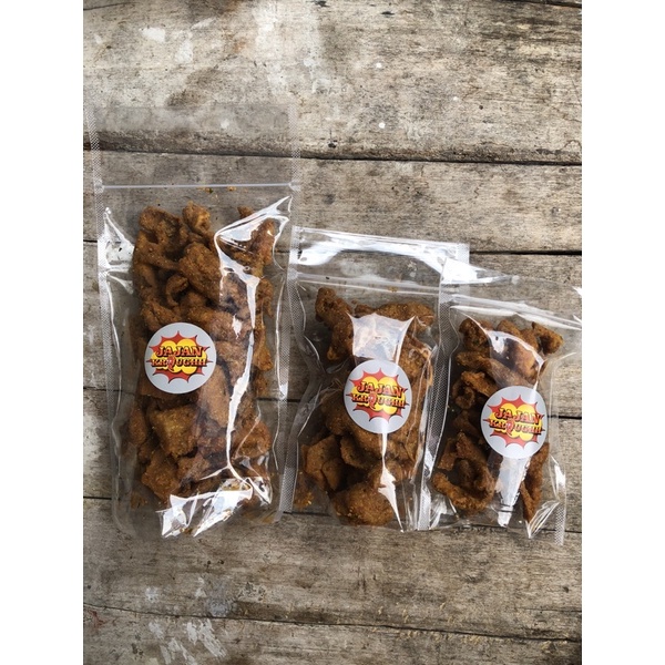 

kripik kulit ayam pedas daun jeruk 140gram