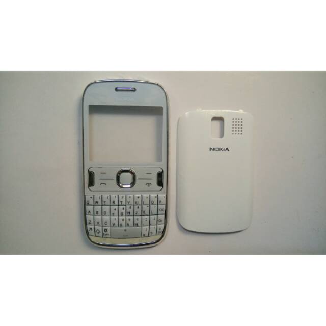Casing nokia 302 n302 putih fullset