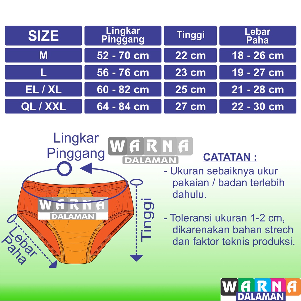 1 Pcs Celana Dalam Wanita ORIGINAL Super Lembut SESUAI FOTO code 1239 Warna Random | WARNA DALAMAN