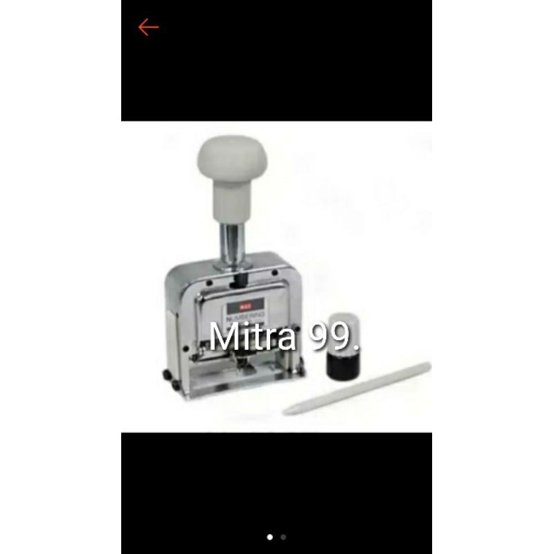 

Stempel nomorator MAX , 8 digit .