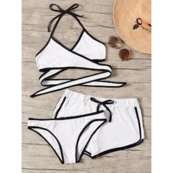 BAJU SENAM ZUMBA AEROBIK FITNES YOGA STELAN CELANA PENDEK PRELOVED THRIFT SECOND