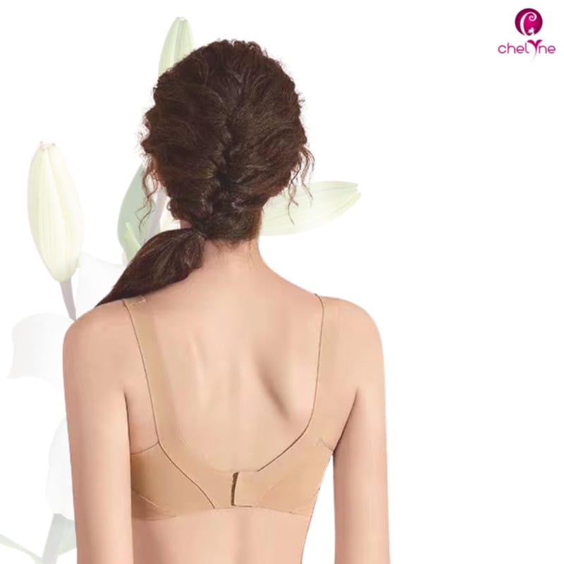 BH Chelyne Seamless Lycra Premium V6868 Full Cup Sport Bra Polos - Comfortable Daily Bra - Big Size 34/42