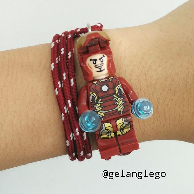 Gelang lego Iron Man