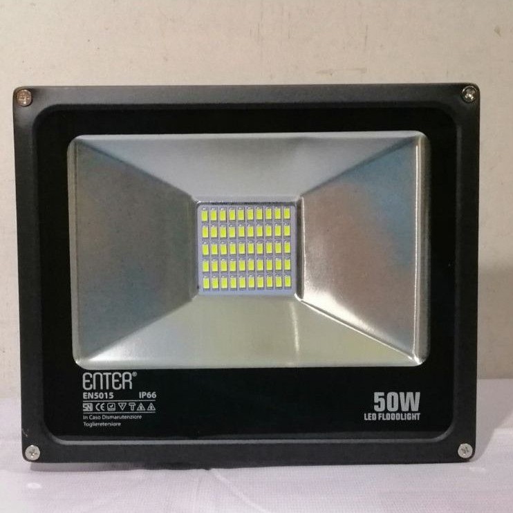 ENTER FLOOD LIHGT / KAP LAMPU SOROT / LAMPU TEMBAK LED 50 WATT / LAMPU SOROT LED