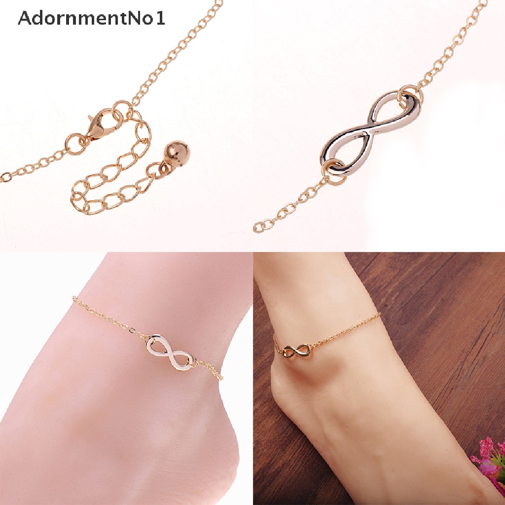 (AdornmentNo1) Gelang Kaki Rantai Emas Sexy Untuk Wanita