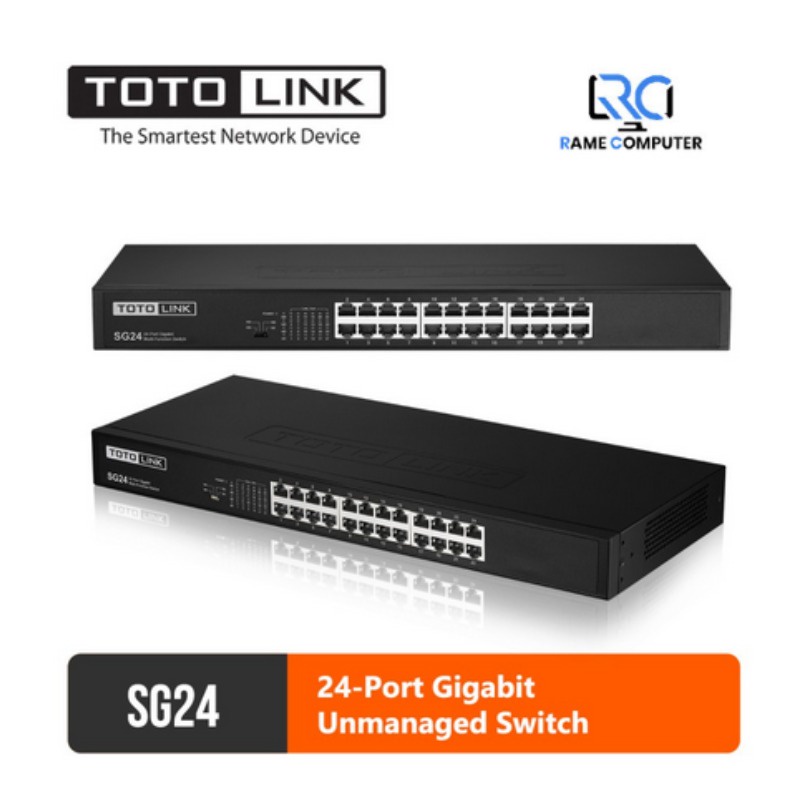 TOTOLINK SG24 - 24 Port Gigabit Unmanaged Switch