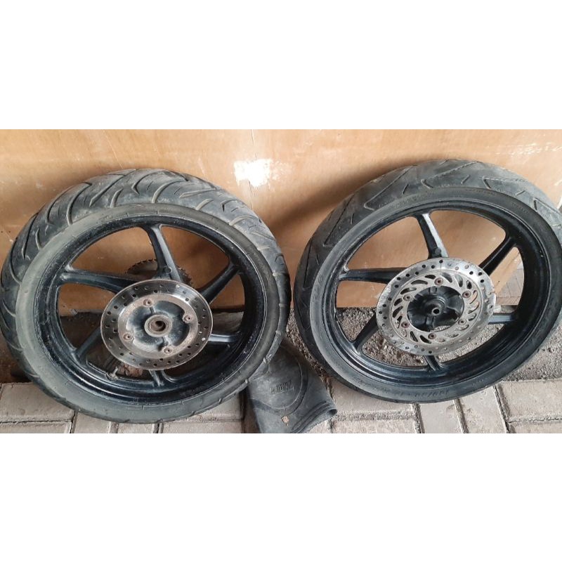 velg megapro mono original