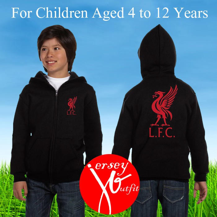 JAKET ANAK BOLA LIVERPOOL LOGO LFC