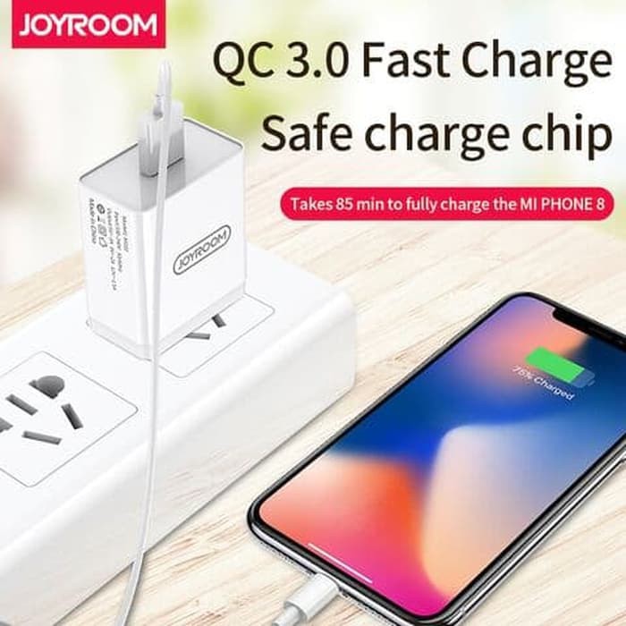 Joyroom Wall Charger QC3.0 1 Port L-M101 white