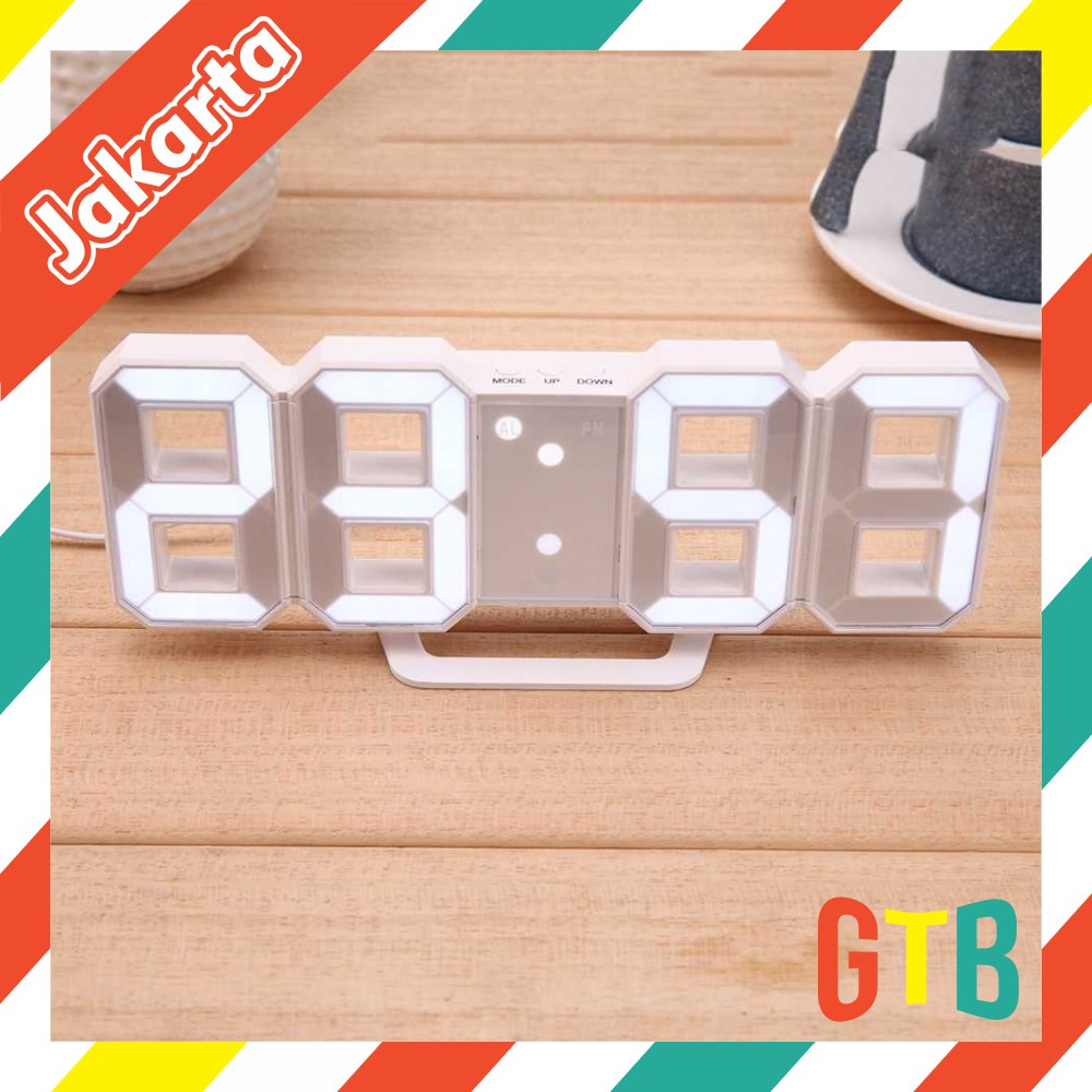 ❤️GTB❤️ BISA COD Jam Dinding Digital 3D Clock LED Meja R351