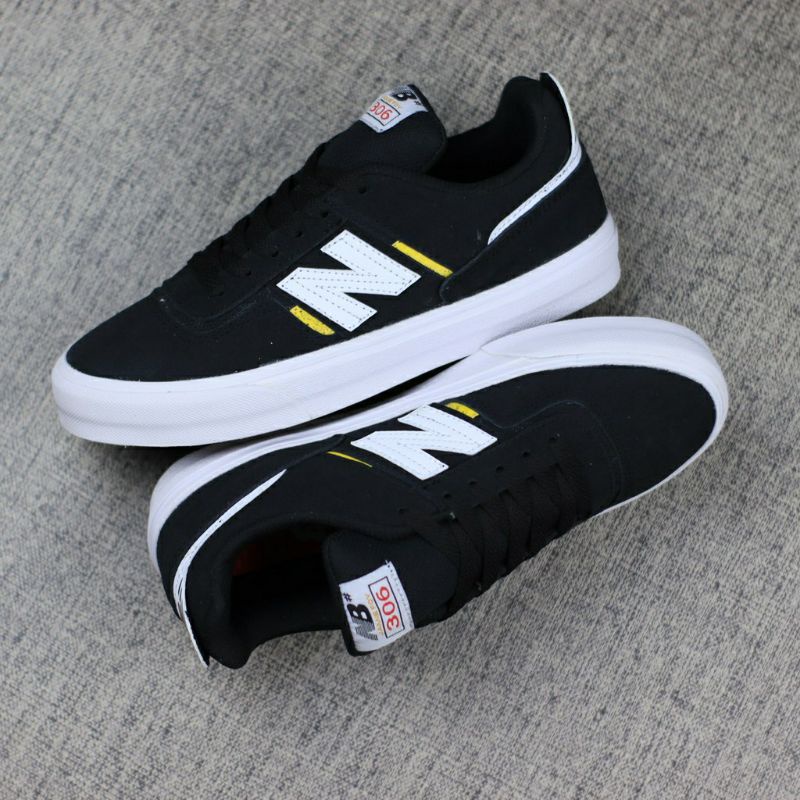 SEPATU PRIA SKATEBOARDING SNEAKERS CASUAL KETS SPORT PREMIUM IMPORT BNIB FULL HITAM