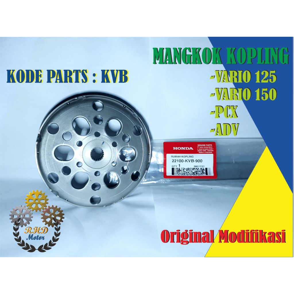 Mangkok Otomatis Honda Vario 125 & 150,ADV,PCX Original Modifikasi