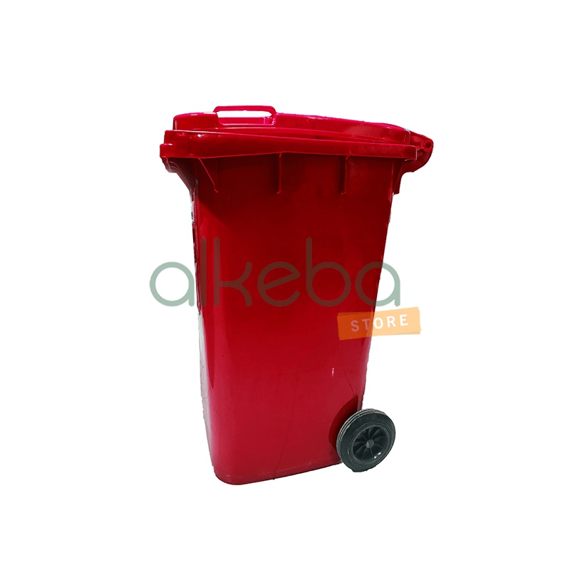 Tempat Sampah Besar Dust Bin Jumbo 240 ltr / Dust Bin 240 L Merah