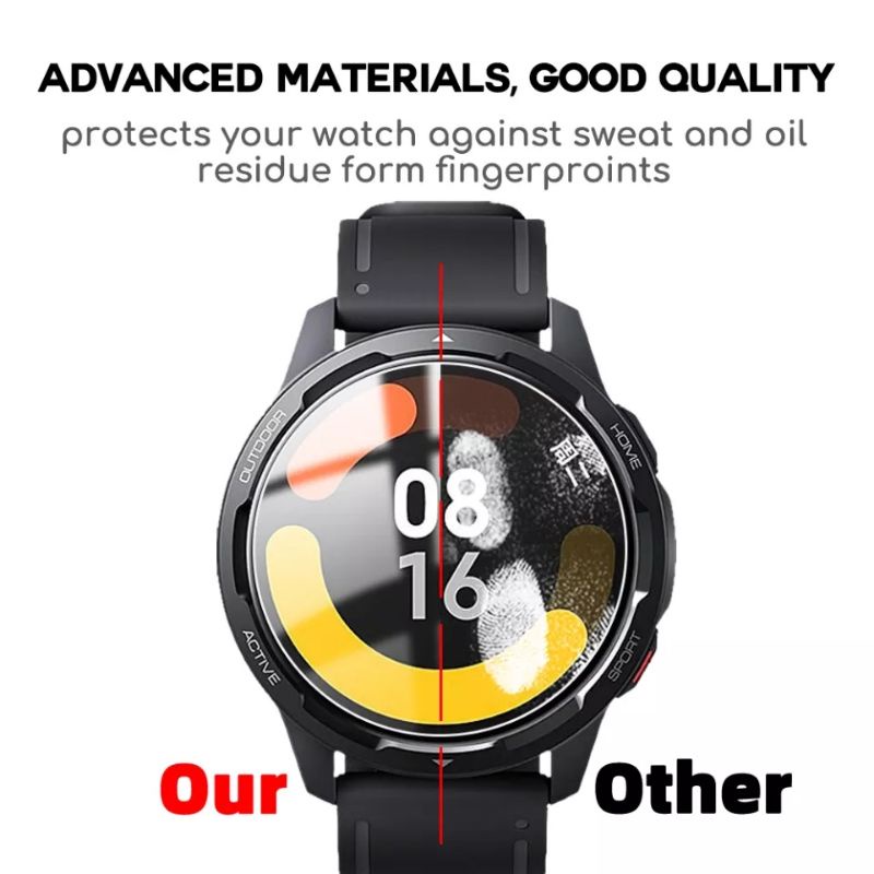 Anti Gores Xiaomi Mi Watch S1 Active Smarwatch - Tempered Glass Xiaomi Mi Watch Active S1