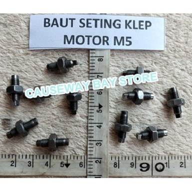 BAUT SETING KLEP KECIL MOTOR