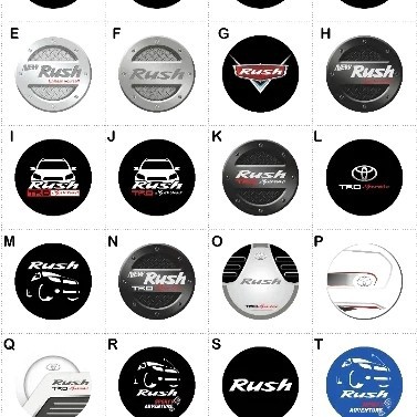 Cover Mobil Ban Serep Rush Cover ban Serep Rush